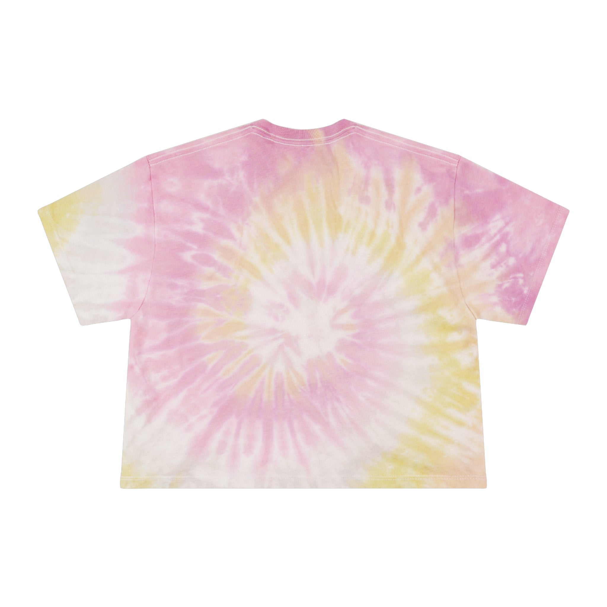 Cosmic Lore Tie-Dye Crop Tee — "Do It For The Lore"