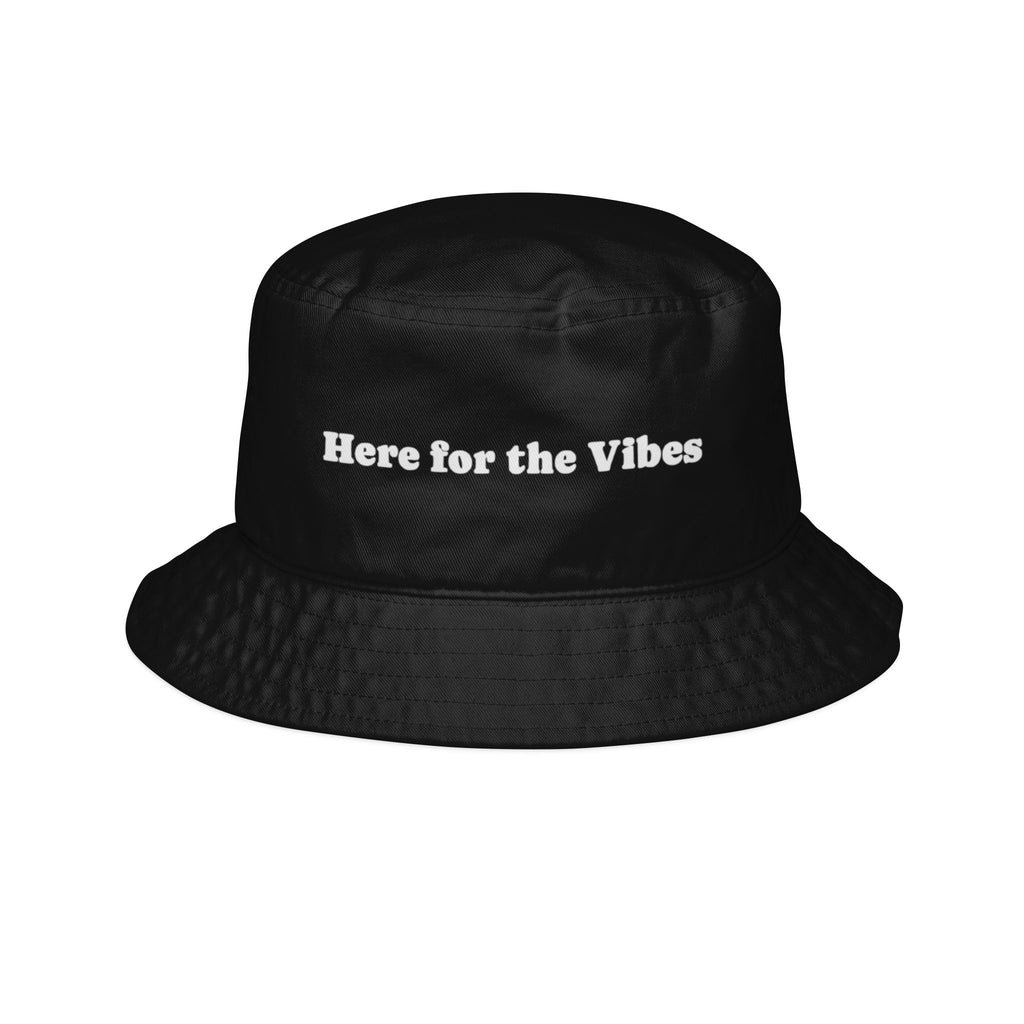 Here for the Vibes Embroidered Bucket Hat