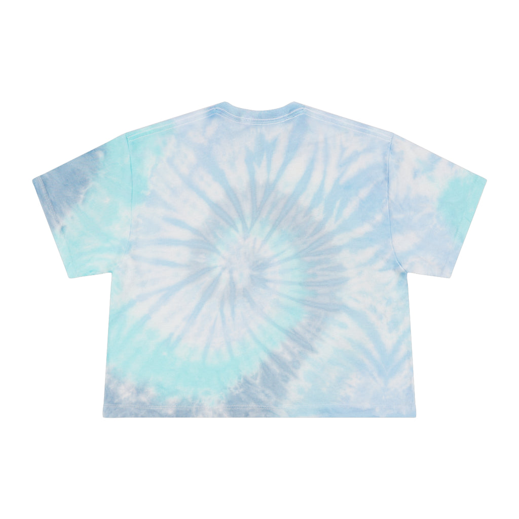 Cosmic Lore Tie-Dye Crop Tee — "Do It For The Lore"