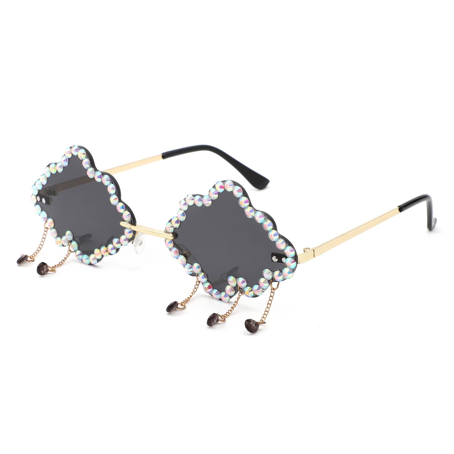 Celestial Cloud Crystal Sunglasses
