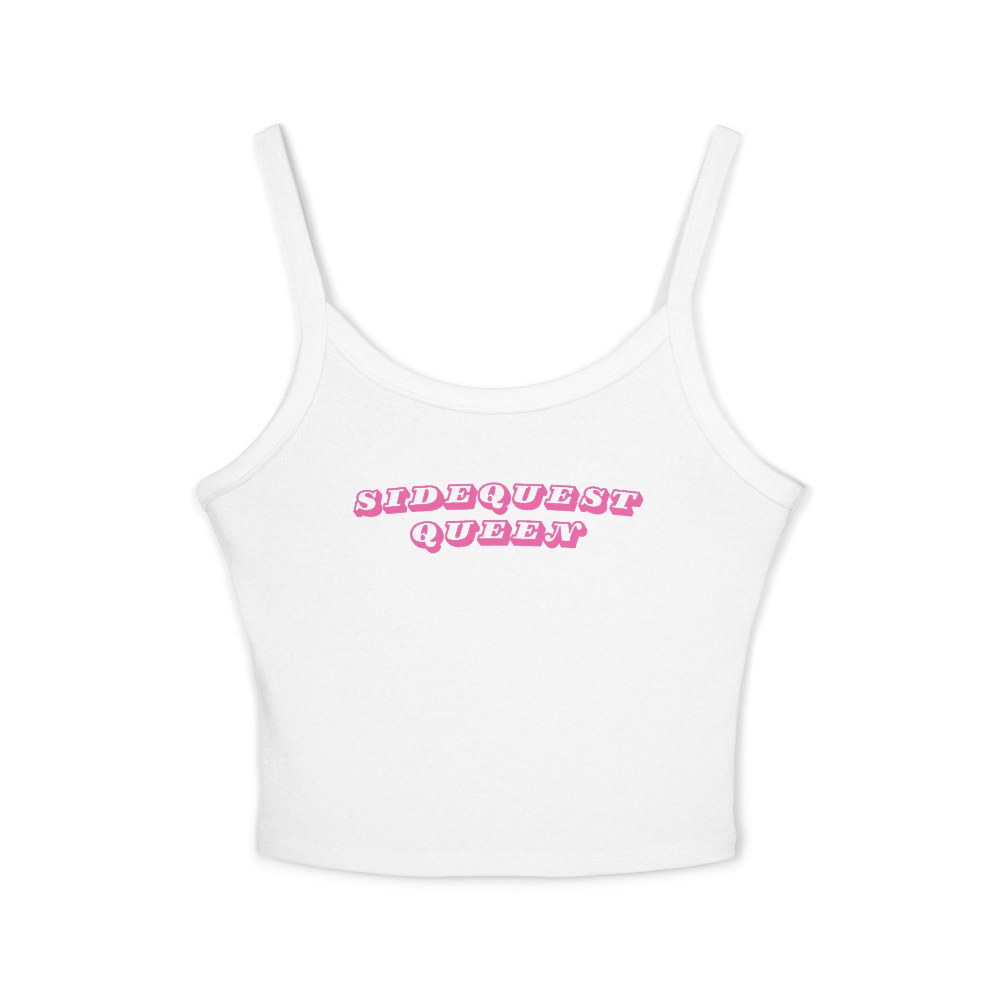 Side Quest Queen Festival Crop Tank