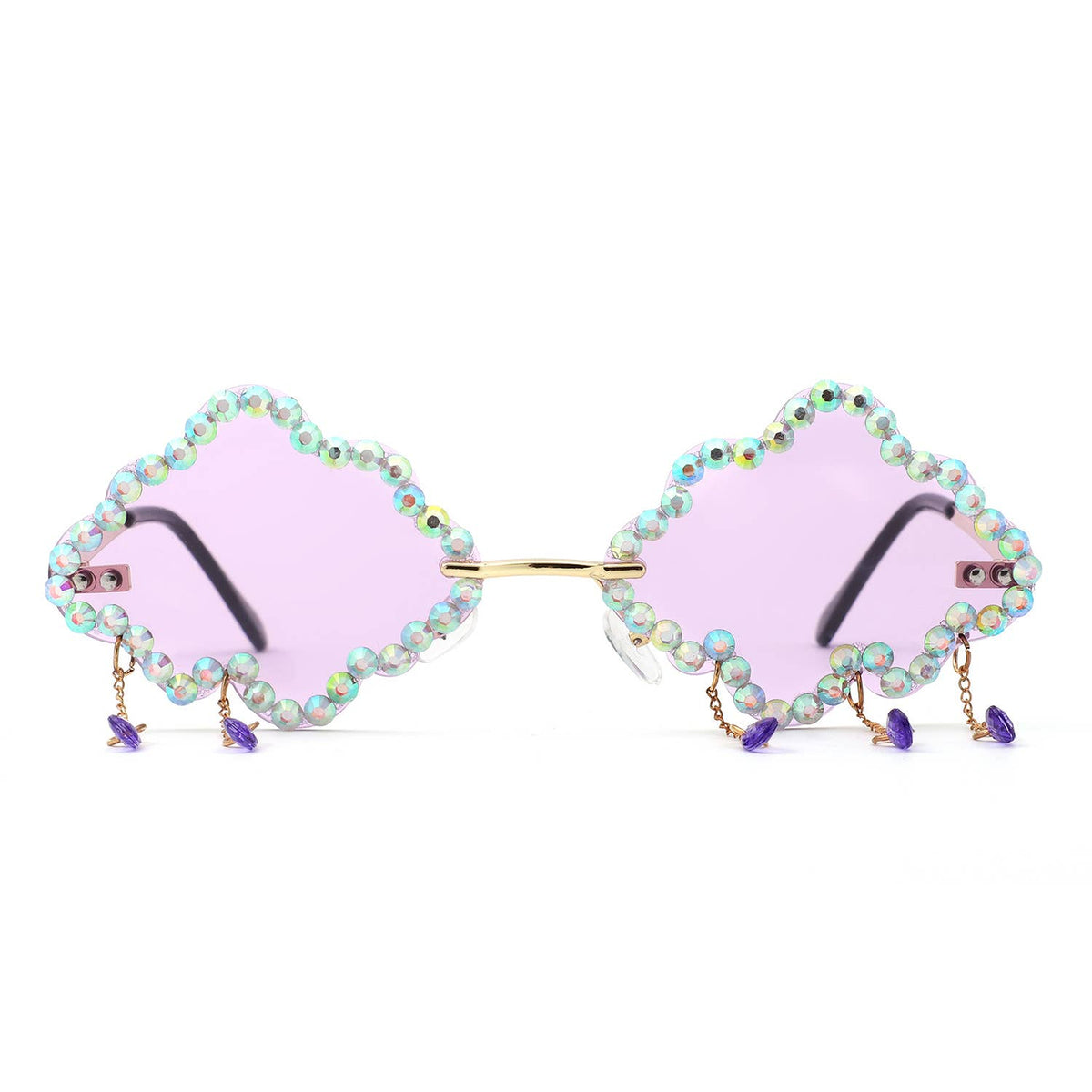 Celestial Cloud Crystal Sunglasses