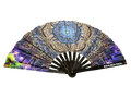Cosmic Bloom UV Reactive Hand Fan