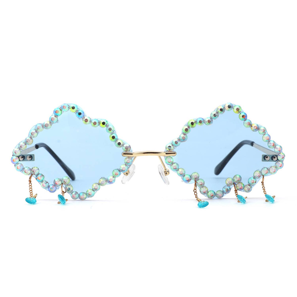 Celestial Cloud Crystal Sunglasses