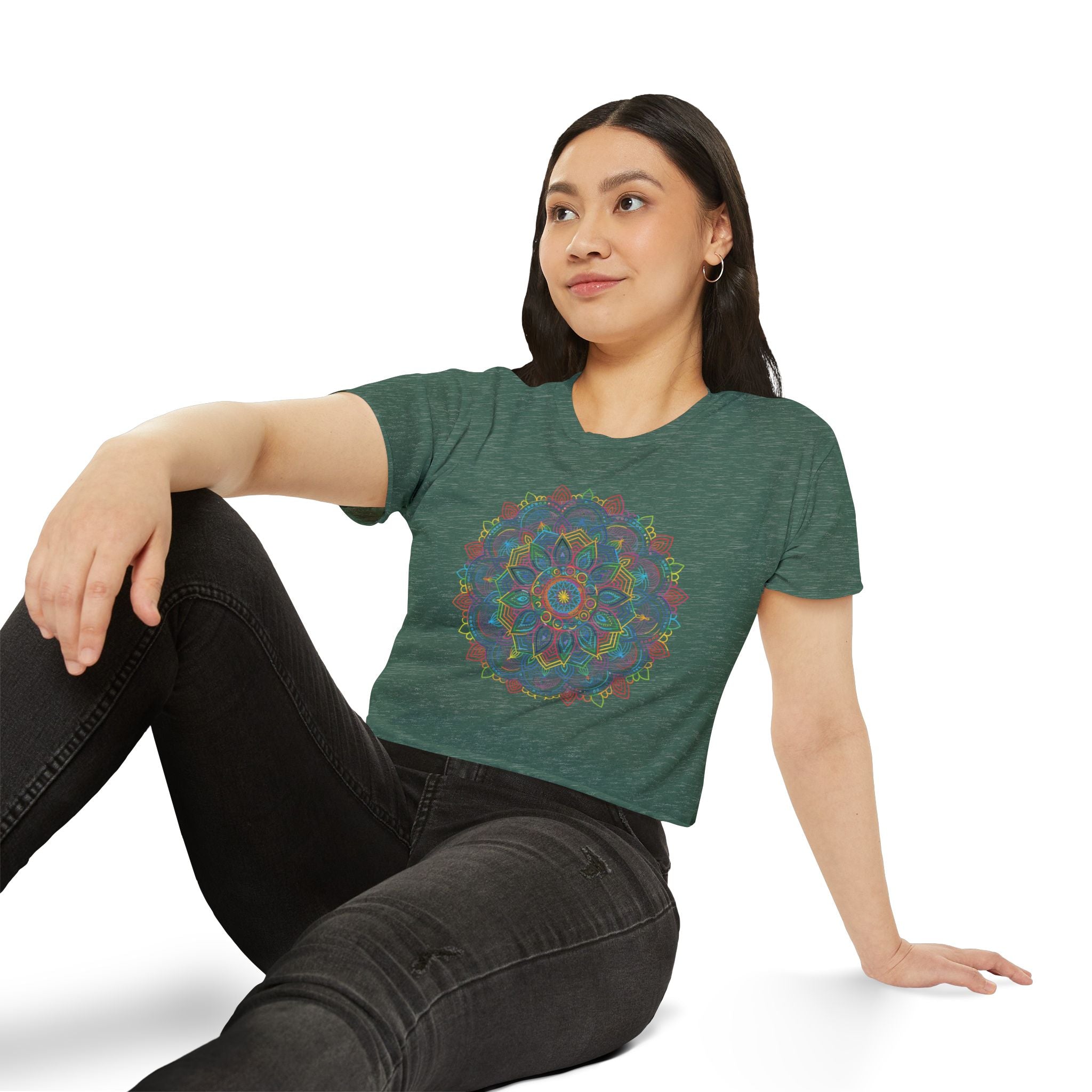Prism Mandala Crop Top