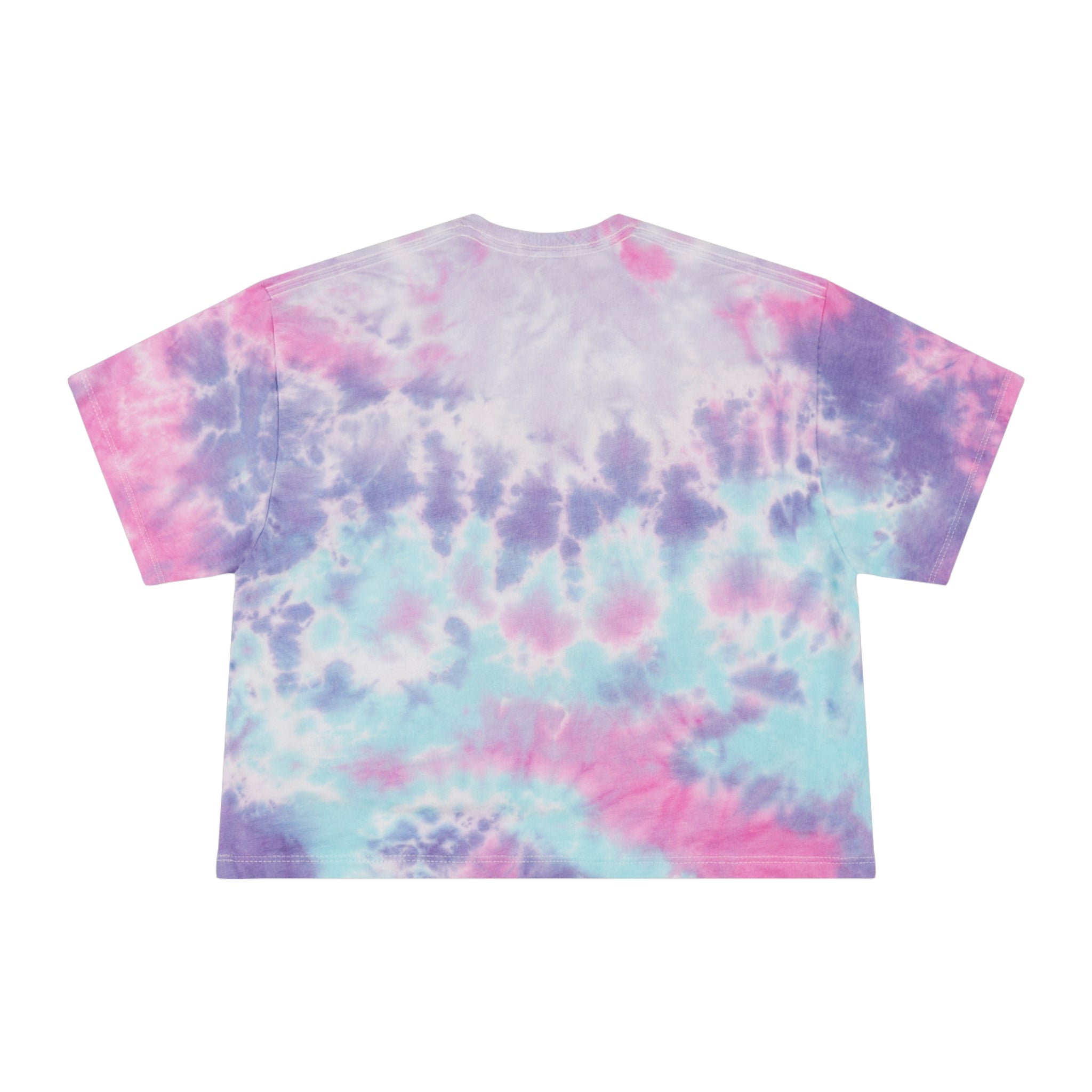 Cosmic Lore Tie-Dye Crop Tee — "Do It For The Lore"