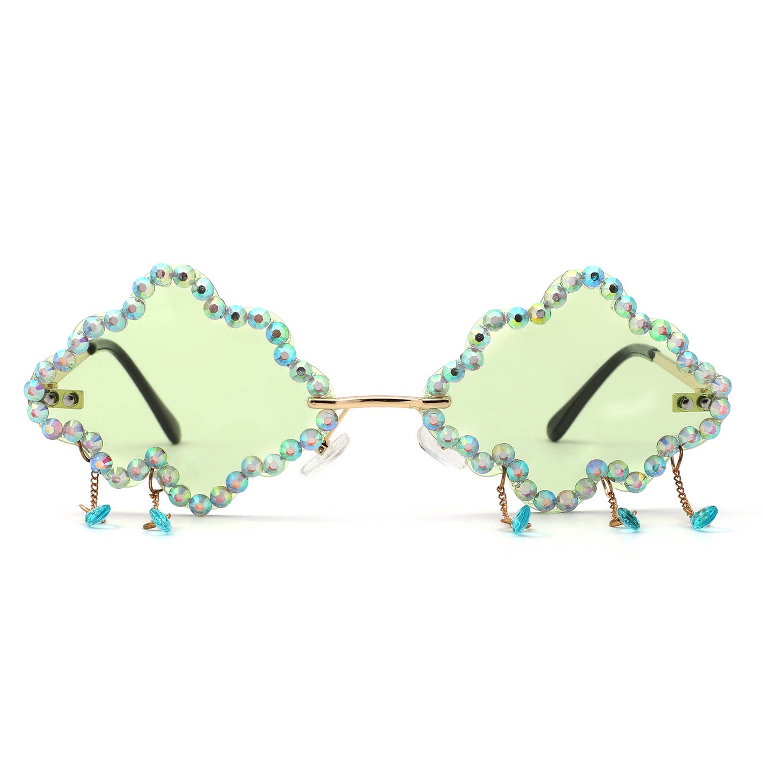 Celestial Cloud Crystal Sunglasses