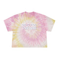 Cosmic Lore Tie-Dye Crop Tee — "Do It For The Lore"