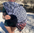 Infinite Contrast Hand Fan