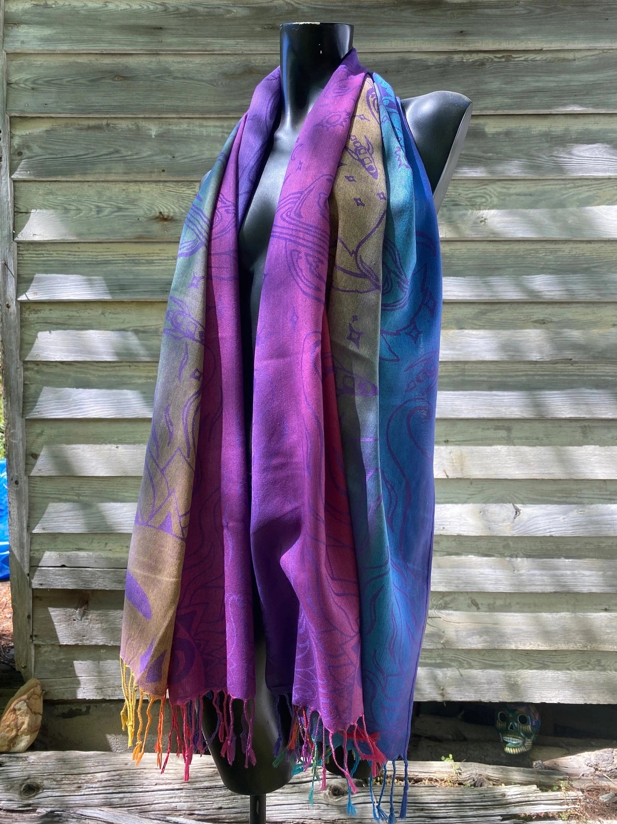 Astral Groove Bear Pashmina