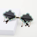 Celestial Cloud Crystal Sunglasses