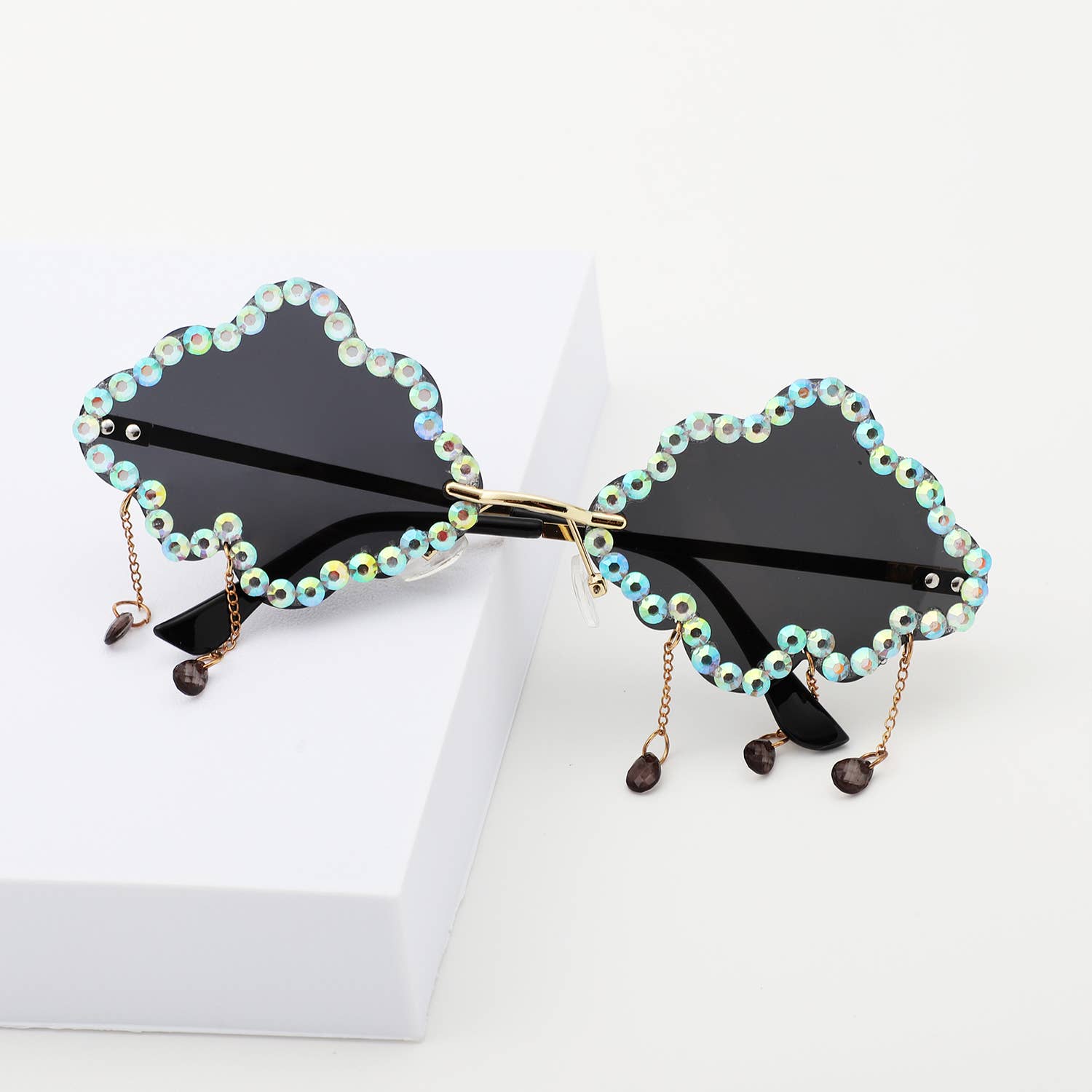 Celestial Cloud Crystal Sunglasses
