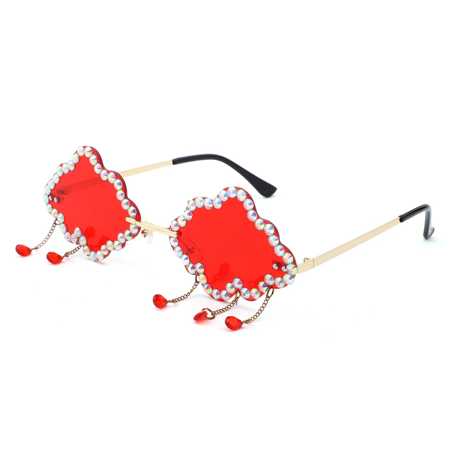Celestial Cloud Crystal Sunglasses