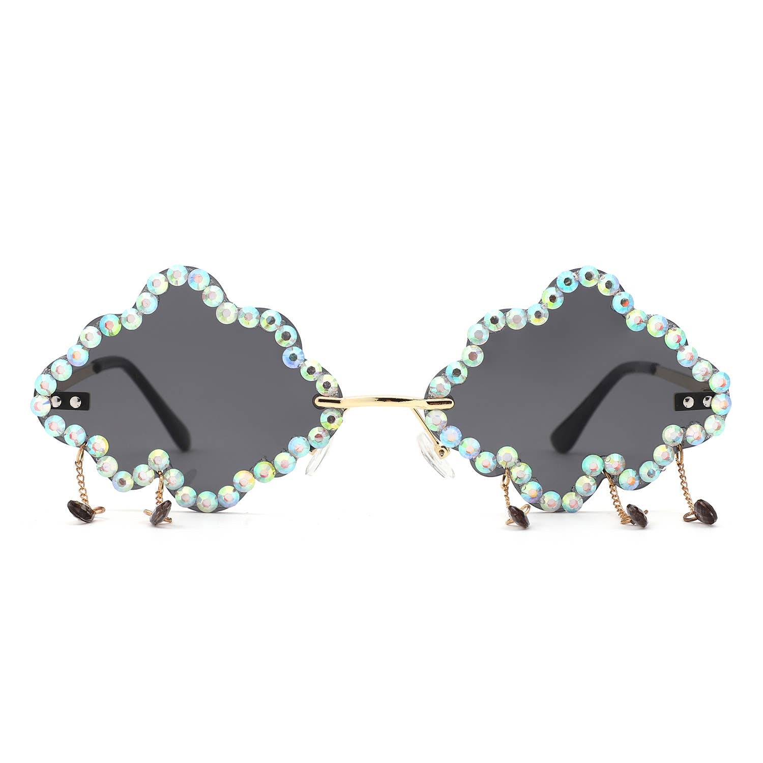 Celestial Cloud Crystal Sunglasses