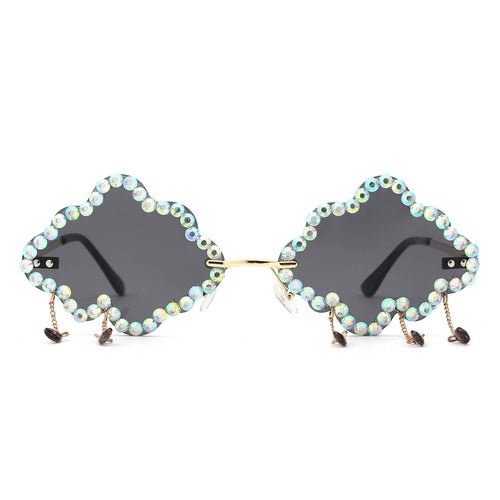 Celestial Cloud Crystal Sunglasses